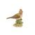 Pták roku 2019 - skřivan 10,5 cm, porcelán - dekor biskvit, Goebel