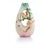 Vase 41 cm, Collection Sweet Partners Rosy Faced Lovebirds, FRANZ porcelain