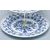 Plate 24 cm with hole (spare part) for 3 pcs. compartment dish, Original Blue Onion pattern