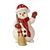 Snowman figurine Winter Cleaning 7 / 8.5 / 12cm, stoneware, Goebel