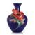 Joyful Life anemone design sculptured porcelain large vase 45 cm, FRANZ Porcelain