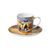 Cup and saucer Macchia e amici 7 cm/ 0,1 l, porcelain, Cats Goebel R. Wachtmeister
