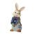 Eastern bunny Little gentleman 5,5 / 6,5 / 12 cm, stoneware, Goebel