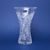 Crystal Hand Cut Vase, Comet, 255 mm, Crystal BOHEMIA