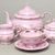 Tea set for 6 pers. Sonata decor 158, Leander 1908, Rose china