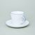 Tea cup and saucer 220 ml, Thun 1794 Carlsbad porcelain, Tom blue