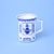 Blue Onion: Mug square 250 ml, Leander Loučky