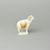 Aries 8,6 cm, Luxor, Porcelain figurines Duchcov