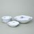 Compot set for 6 persons, Thun 1794 Carlsbad porcelain, BERNADOTTE Forget-me-not-flower