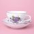 Cup + saucer D + D 0,40 l / 18,2 cm, Violet, Český porcelán a.s.