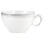Breakfast cup and saucer, Trio 23328 Nero, Seltmann Porcelain