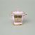 Sugar bowl small 100 ml, Empir 568, Rose china Chodov