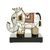 Figurine Romero Britto - Golden Elephant, 28 / 17 / 29 cm, Porcelain, Goebel