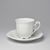 Rubin: Šálek 200 ml + podšálek 15 cm kávový, královský porcelán Tettau