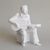 Elvis Presley, 16 x 11,6 x 24 cm, Biskvit, Porcelain Figures Duchcov
