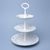 Cake stand 3 pcs. 34 cm, Verona red flowers + green, G. Benedikt 1882