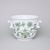 Květináč s uchy bez nožky pr. 16; v. 13,5 cm, zelený cibulák, Český porcelán a.s.