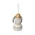 Angel bell comfort 5,5 / 5 / 9,5 cm, biscuit porcelain, Goebel