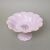 Bowl on stand 10 x 20 cm, Leander, rose china