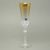 Astra Gold: Champagne flute 180 ml Adagio, 1 pcs. Rio Golden crystal decor