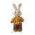 Rabbit figurine Cute Drummer 4 / 4.5 / 8cm, stoneware, Goebel