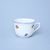 Mug R (cup) 0,25 l, flowers + blue line, Český porcelán a.s.