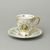Cup coffee 170 ml + saucer 16 cm, The Three Graces + gold, Royal Czech porcelain