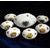 Ovoce: Kompotová souprava pro 6 osob, Thun 1794, karlovarský porcelán, BERNADOTTE
