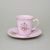 Cup 140 ml and saucer coffee Amis, Leander, rose china