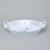 Basket perforated oval 28 cm, Geese, Český porcelán a.s.