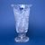 Křišťálová váza broušená (na noze), Kometa, 255 mm, Crystal BOHEMIA