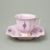 Cup 130 ml and saucer 14 cm, Empir 5 roses, Rose China Chodov