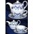 Tea for one set / Blue Onion pattern, Original Blue Onion Pattern, QII