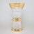 Crystal Vase "X" Gerbera, h: 30,5 cm, Gold, Ales Zverina - AZ Design