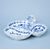 3-Compartment dish 30 cm, Original Blue Onion Pattern