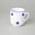 Mug Trojka 0,28 l, blue dots, Český porcelán a.s.