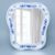 Mirror wall 40 x 37 cm, Original Blue Onion Pattern
