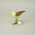 Bunting bird 11 x 14 cm, Luxor, Royal Dux Bohemia