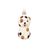 Christmas Glass Puppy Ornament, 7 cm, Czech Ornaments MIJA