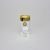 Astra Gold: Liqueur (shot) cup 50 ml, 1 pcs., Quadro crystal, Lilit and Leo Golden Black decor