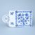 Bread tray 27,5 cm, Original Blue Onion Pattern