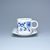 Cup and sacuer Vito 210 ml, mirror saucer 13 cm, Original Blue Onion Pattern