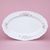 Pink line: Dish flat oval 36 cm, Thun 1794 Carlsbad porcelain, BERNADOTTE roses