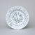 Plate deep 21 cm, Original Green Onion pattern