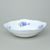 Bowl deep 23 cm, Thun 1794 Carlsbad porcelain, BERNADOTTE Forget-me-not-flower