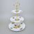 Compartment dish 3 pcs, Thun 1794 Carlsbad porcelain, BERNADOTTE hunting