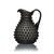 Crystal Jug 2000 ml, Smoke - Polka Dot, Kvetna 1794 Glassworks