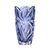 Skleněná váza Flora Modrá, 28 cm, Aurum Crystal