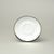Saucer 150 mm, Sabina, platinum rim, Leander Loučky