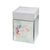 Tea tin Om Green 7.5 / 7.5 / 11cm, metal, Goebel